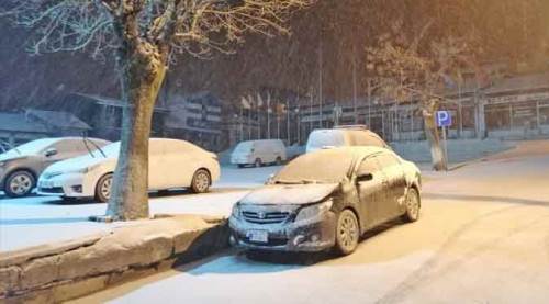 Eskişehir'in "Sibiryası" kar altında!
