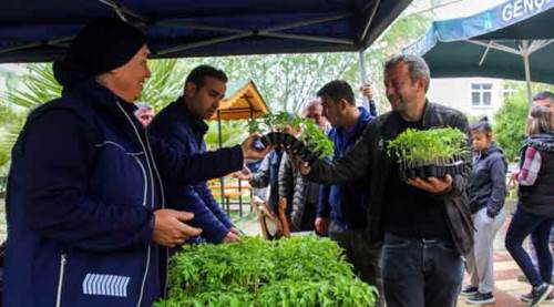 Eskişehir’in bereketli topraklarına 50 bin fide