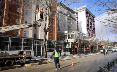 Eskişehir'in birçok cadde ve bulvarında çalışma var!