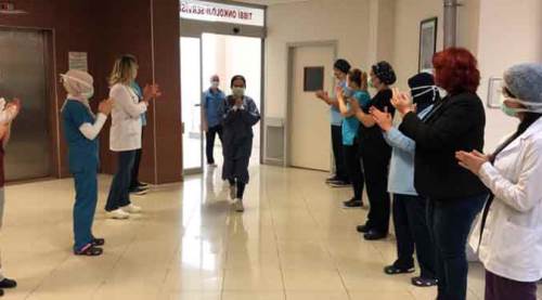 Eskişehir'in cesur sağlıkçıları, virüsü yendiler!