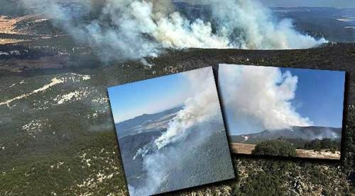Eskişehir'in ciğerleri yanmaya devam ediyor: Yangından son durum