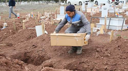 Eskişehir'in çöplüğünde bulunmuştu: Ölü bebeğe acı veda!