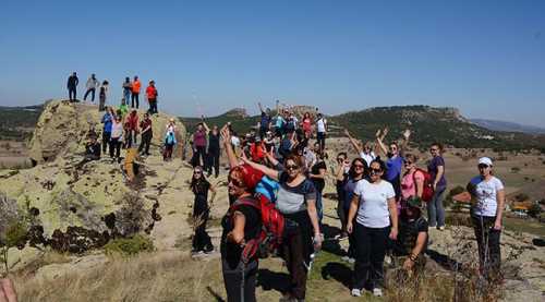 Eskişehir'in doğa tutkunları Seyitgazi'de