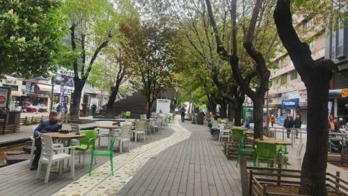 Eskişehir’in en canlı noktasından şaşırtan sessizlik