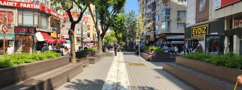 Eskişehir'in en işlek adresi sabah saatlerinde boş kaldı