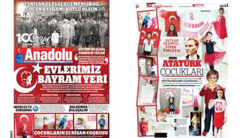 Eskişehir'in gazetesi Anadolu, 23 Nisan'da cebinizde!