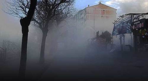 Eskişehir'in göbeği toz duman!