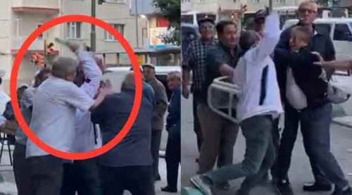 Eskişehir'in göbeğinde 'ters baktın' kavgası!
