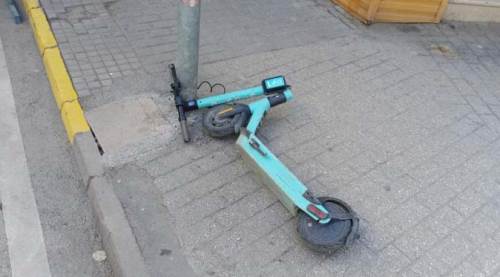 Eskişehir'in göbeğinde bir garip olay