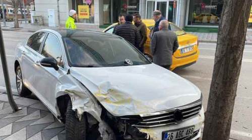 Eskişehir'in göbeğinde feci kaza