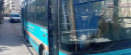 Eskişehir’in göbeğinde korkutan otobüs