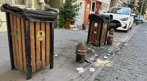 Eskişehir'in göbeğinde mide bulandıran görüntü!