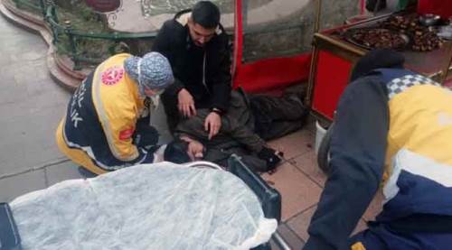 Eskişehir'in göbeğinde nefes kesen anlar