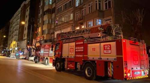 Eskişehir'in göbeğinde yangın paniği