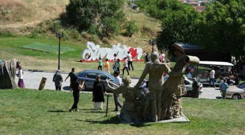 Eskişehir'in gözde ilçesine bayramda turist akını