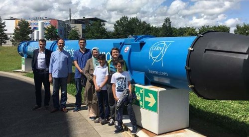 Eskişehir'in gururu olan çocuklar CERN'i gezdi