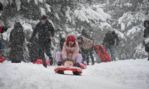 Eskişehir'in ilçesinde eğitime bir gün ara