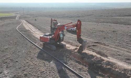 Eskişehir'in ilçesinde su sorunu tarihe karışıyor