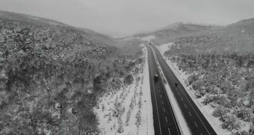 Eskişehir'in kar manzarasını bir de böyle görün