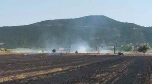 Eskişehir'in komşusunda inanılmaz olay: Yangın böyle çıktı!