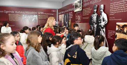 Eskişehir'in Kurtuluşu öğrencilerin dikkatini çekiyor