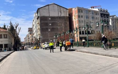 Eskişehir'in merkezinde denetimler sürüyor