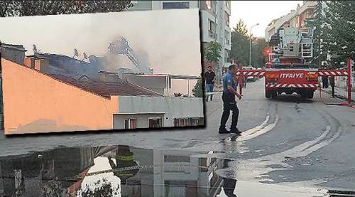 Eskişehir'in merkezindeki yangın hayatı felç etti!