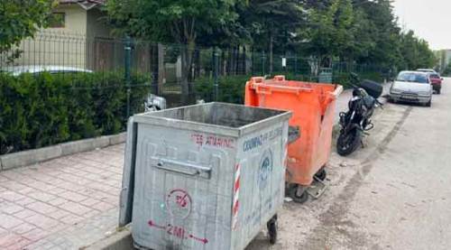 Eskişehir’in o mahallesinde çöp konteyneri isyanı!