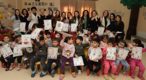 Eskişehir'in örnek Çocuk Evi'nde karne heyecanı