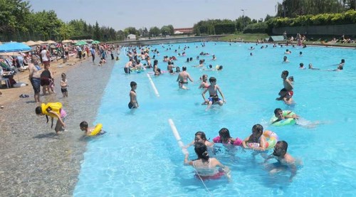 Eskişehir'in plajı sezonu açtı