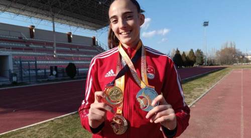 Eskişehir'in rekortmen atleti 2028 Olimpiyatlarına gözünü dikti