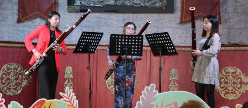 Eskişehir'in şatosunda çalgılarla tanıştılar