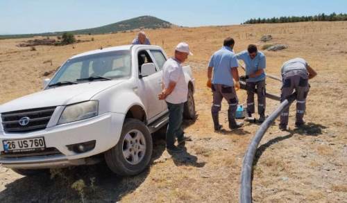 Eskişehir’in Seyitgazi ilçesindeki su sıkıntısı sona erdi
