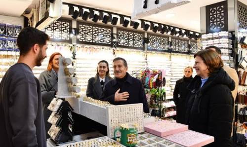 Eskişehir'in sokaklarında Ünlüce ve Ataç onları yalnız bırakmadı