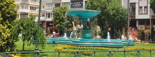 Eskişehir'in süs havuzları göz kamaştırıyor