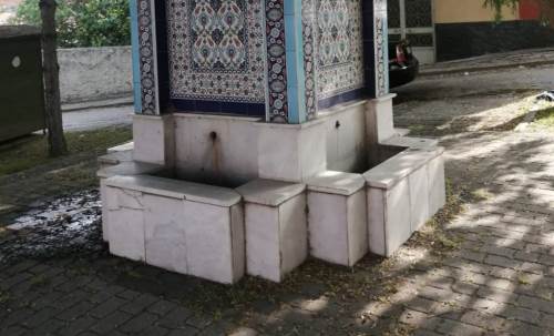 Eskişehir'in turistik bölgesinde dikkat çeken "çeşme" sorunu