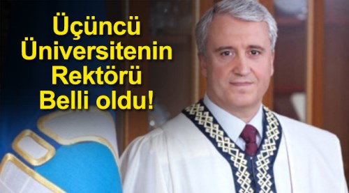 Eskişehir'in üçüncü üniversitesinin rektörü belli oldu