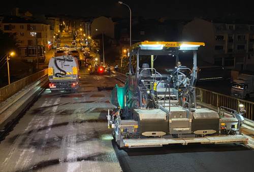 Eskişehir'in yollarında hummalı çalışma: Büyükşehir durmuyor!