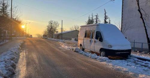 Eskişehir'in yükseklerinden gelen görüntü içleri ısıttı