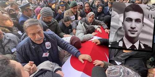 Eskişehir'in yüreği yandı: Şehit üsteğmen Emre Mercan gözyaşlarıyla uğurlandı