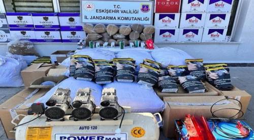 Eskişehir jandarmasından milyonluk operasyon!