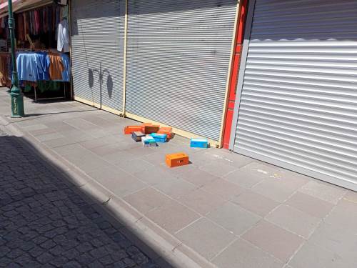 Eskişehir kaldırımında tehlikeli engel!