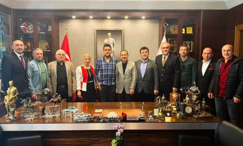 Eskişehir Karadenizliler Derneği'nden Başkan Ataç'a ziyaret