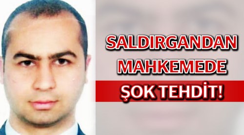Eskişehir katliamcısı mahkemede tehdit etmiş!