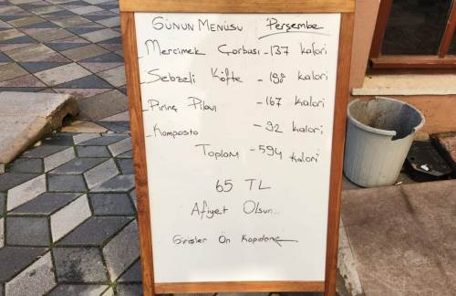 Eskişehir Kent Lokantası'na kalori bilgisi eklendi!