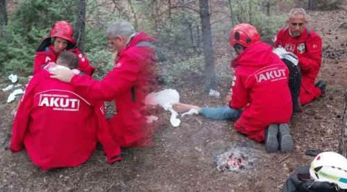Eskişehir Kent Ormanı'nda böyle bulundu