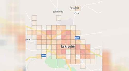  Eskişehir koronavirüs haritası yayınlandı! İşte son durum...
