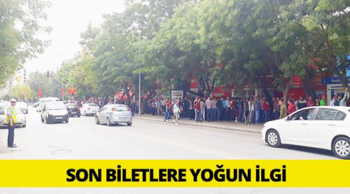 Eskişehir maç heyecanına girdi!