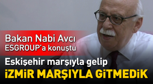 Eskişehir marşıyla gelip, İzmir marşıyla gitmedik