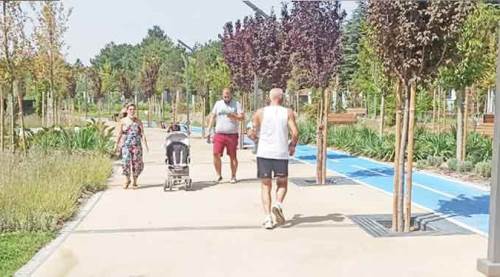 Eskişehir Millet Bahçesi ilgi görüyor
